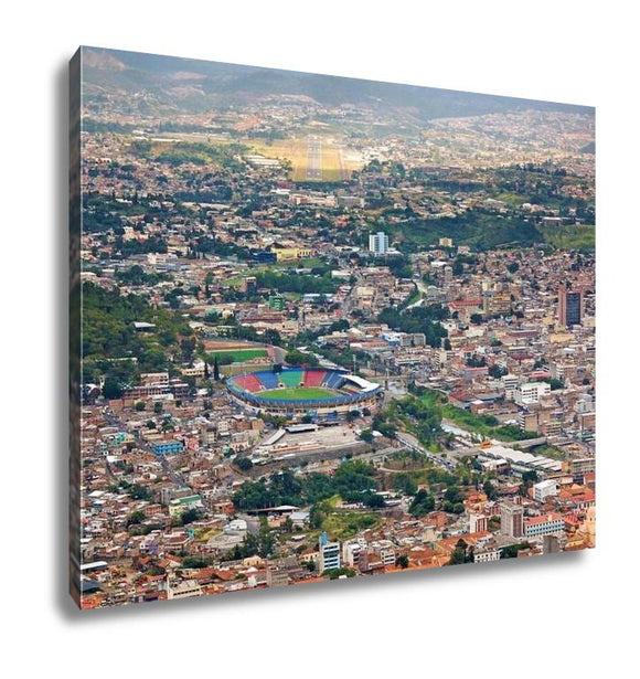 Gallery Wrapped Canvas, Tegucigalpa Honduras Aerial View