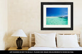 Framed Print, Snorkeling In Shallow Tropical Water Off The Catamaran