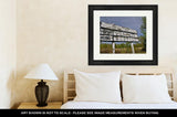 Framed Print, Baseball Wooden Scoreboard