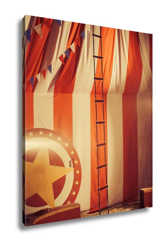 Gallery Wrapped Canvas, Vintage Circus Arena