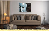 Gallery Wrapped Canvas, Buddha Close Up Portrait