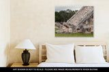 Gallery Wrapped Canvas, Serpent Head Stairway In El Castillo Pyramid Chichen Itzmexico