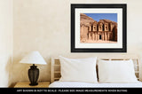 Framed Print, Monastery Of Petra Jordan