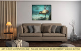 Gallery Wrapped Canvas, Sea Lion Swimming Underwater In Ocean