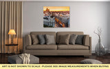 Gallery Wrapped Canvas, Panoramic View Of Gran Vimadrid Spain