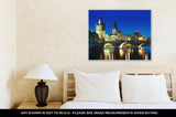 Gallery Wrapped Canvas, Charles Bridge In Sunset Time Prague Czech Republic