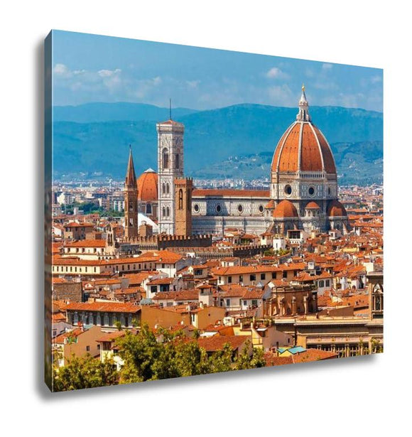 Gallery Wrapped Canvas, Duomo Santa Maria Del Fiore In Florence Italy