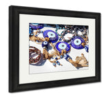 Framed Print, Istanbul Evil Eye Amulet In Shop