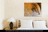 Gallery Wrapped Canvas, Wave Archway Park Guell Barcelona Spain