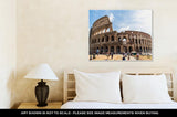 Gallery Wrapped Canvas, Colosseum In Rome Italy