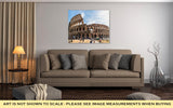 Gallery Wrapped Canvas, Colosseum In Rome Italy