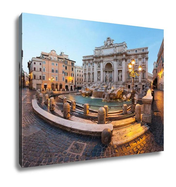 Gallery Wrapped Canvas, Trevi Fountain Rome