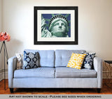 Framed Print, USA New York Statue Of Liberty