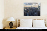 Gallery Wrapped Canvas, New York City Skyline At Dusk