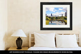 Framed Print, Skyline Of Chicago From Northside Looking South Towards City