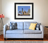 Framed Print, Cloud Gate At Millennium Park 1