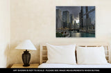 Gallery Wrapped Canvas, View Of Chicago River In Chicago Il