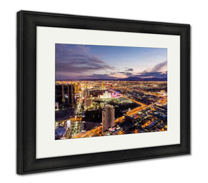 Framed Print, Las Vegas Strip