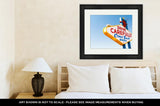 Framed Print, Welcome To Fabulous Las Vegas Sign Las Vegas Nevadusa