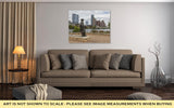 Gallery Wrapped Canvas, Status Of Stevie Ray Vaughan And Downtown Austin Texas