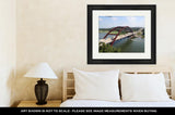 Framed Print, Austin 360 Bridge