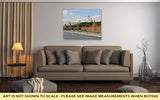 Gallery Wrapped Canvas, Kremlin Embankment Moscow View Moscow Kremlin From Moscow River