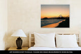 Gallery Wrapped Canvas, Santmonicpier On Beach In Los Angeles