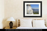 Framed Print, Los Angeles Californiusdowntown Skyline Viewed From Griffith