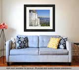 Framed Print, Los Angeles Californiusdowntown Skyline Viewed From Griffith