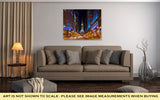 Gallery Wrapped Canvas, Philadelphicity Hall By Night Pennsylvaniusa