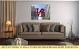 Gallery Wrapped Canvas, Love Plaza