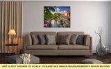 Gallery Wrapped Canvas, San Antonio Texas Uscityscape At Riverwalk