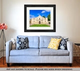 Framed Print, Alamo In San Antonio Texas Us