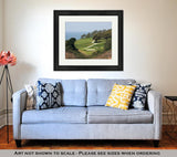 Framed Print, San Diego View From Torrey Pines Golf Course