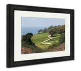 Framed Print, San Diego View From Torrey Pines Golf Course