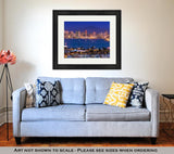 Framed Print, Scenic San Diego Panorama