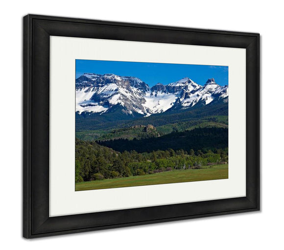 Framed Print, San Juan Mountains