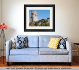 Framed Print, Tower At San Jose State University