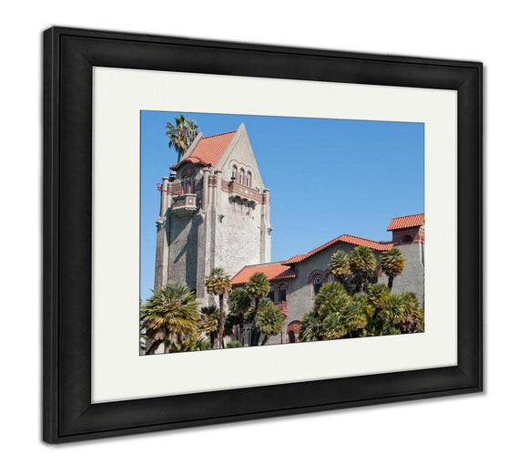 Framed Print, Tower At San Jose State University