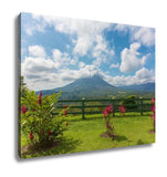 Gallery Wrapped Canvas, San Jose Volcano Arenal In Costrica