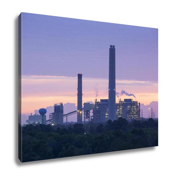 Gallery Wrapped Canvas, Jacksonville Industrial Sunrise