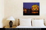Gallery Wrapped Canvas, San Franciscos Palace Of Fine Arts At Night