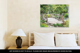 Gallery Wrapped Canvas, Green Garden