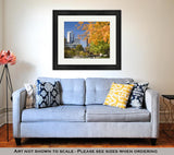 Framed Print, Charlotte Uptown