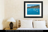 Framed Print, Harbor St Thomas Us Virgin Islands Sailboats Tropical Island