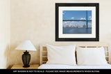 Framed Print, Detroit River Crossing