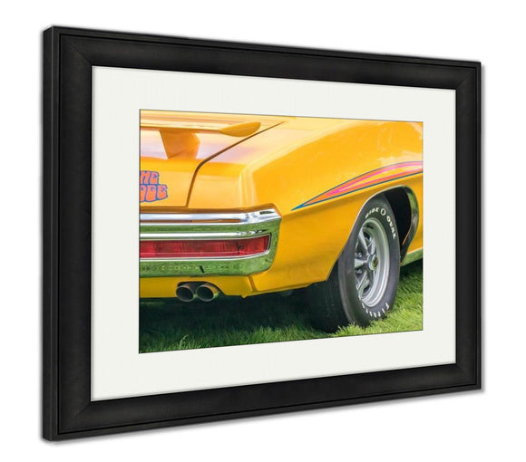 Framed Print, 1970 Pontiac Gto The Judge