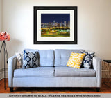 Framed Print, Denver Downtown Panoramcolorado