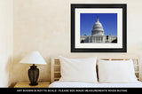 Framed Print, Us Capital Building