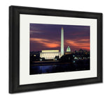 Framed Print, Washington Dc At Dawn